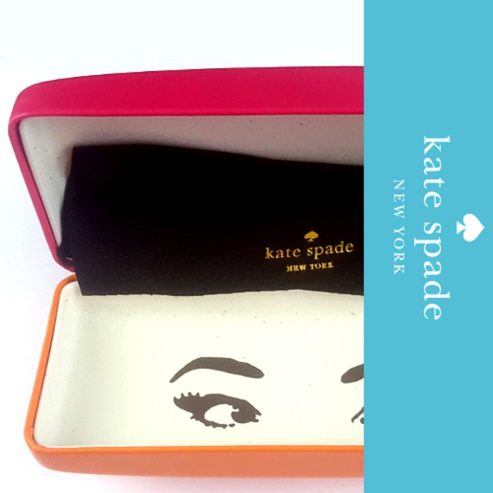Kate Spade ~ Cat eye Sunglasses black/grey - Picture 3 of 3